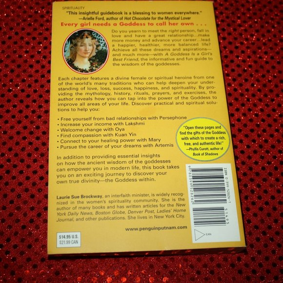 A Goddess Is A girl's Best Friend by Laurie Sue Brockway Book - Picture 2 of 3